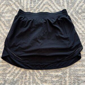 Hotty Hot High Rise Black Skirt Long -Size 10